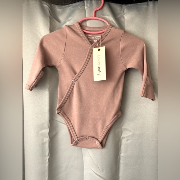 Loved Baby Organic Kimono Onesie - Picture 1 of 4